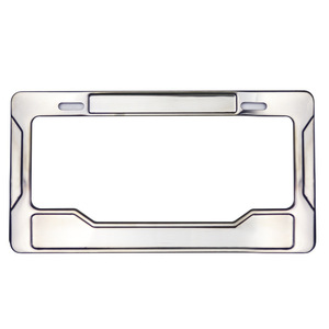 Marco Universal de Plástico Negro para Matrícula, Soporte para Placa de Coche de 4 Orificios - Product Image 3