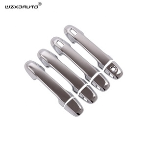 WZXDAUTO Cubierta Cromada ABS Izquierda Derecha para Manija de Puerta Lateral con Orificio Inteligente para Forester 2019-2020 - Product Image 5