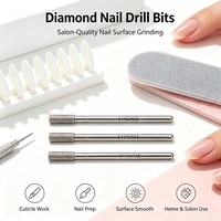 Forets à ongles professionnels Evolisse OEM LOGO, forets diamantés pour manucure et pédicure, fraises diamantées pour machine à ongles