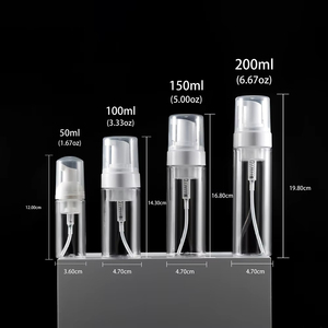Custom 50/100/150/200ml PET PET pompe di schiuma di plastica bottiglia vuota per Gel disinfettante per le <span class=keywords><strong>mani</strong></span> Shampoo Gel doccia <span class=keywords><strong>detergente</strong></span> per il viso - Product Image 4