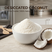 Noix de coco râpée de qualité supérieure, 100% naturelle, blanche, pour pâtisserie, desserts et confiseries