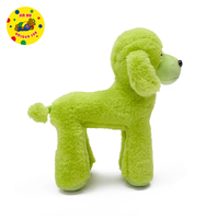 Boneka Anjing Poodle Bulu Lembut, Boneka Hewan Isi Dakron, Mainan Anak Anjing Realistis, Hadiah Dekoratif Personal, Teman yang Menyenangkan