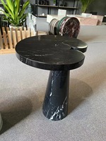 Kalter Jade-Marmor-Stein Couchtische grüne Naturstein-Tische für Heimdekoration