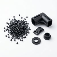 Granulés de nylon 6 recyclés noirs de qualité moulage par injection haute résistance pour pièces automobiles et composants électroniques