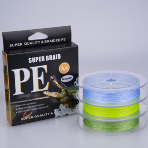 Vente en gros de <span class=keywords><strong>ligne</strong></span> de pêche en monofilament PE 4x résistante à l'usure, 100 m, flottante, haute résistance à la traction, sensibilité, rivière, lac - Product Image 4
