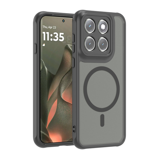 Matte Frosted Magnetic Protective Cover, Slim Simple Soft Touch Shockproof Bumper for Motorola Moto Edge 2026
