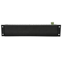 Módulo de fuente de alimentación POE de 16 puertos, adaptador de inyector a través de Ethernet, Panel de conexión de red Ethernet pasivo para cámaras PoE, teléfonos IP