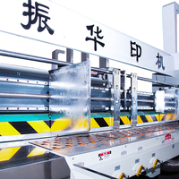 Máquina de Impresión Flexográfica Multicolor de Alta Precisión con Rodillo Anilox Metálico para Cajas de Cartón
