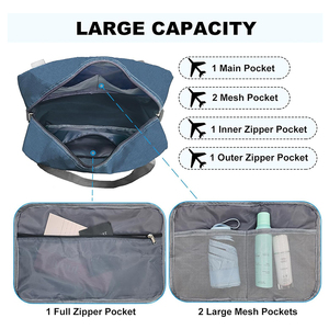 Bolsa de viaje plegable <span class=keywords><strong>personal</strong></span> de gran capacidad de 30l <span class=keywords><strong>para</strong></span> aviones - Product Image 4