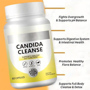 Cápsulas Candida Cleanse 60 Unidades, Apoyo para la Salud Intestinal, Sin GMO, Sin Gluten, OEM ODM, Suplemento Dietético - Product Image 3