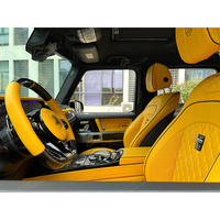 JDMCMA Kit intérieur de luxe personnalisé Volant classe G pour Mercedes Benz W463 Accessoires de voiture Mise à niveau