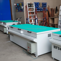 Table de ponçage et de polissage pour le travail du bois et des meubles en bois massif, établi industriel avec extraction des poussières StarMaxMech, personnalisable