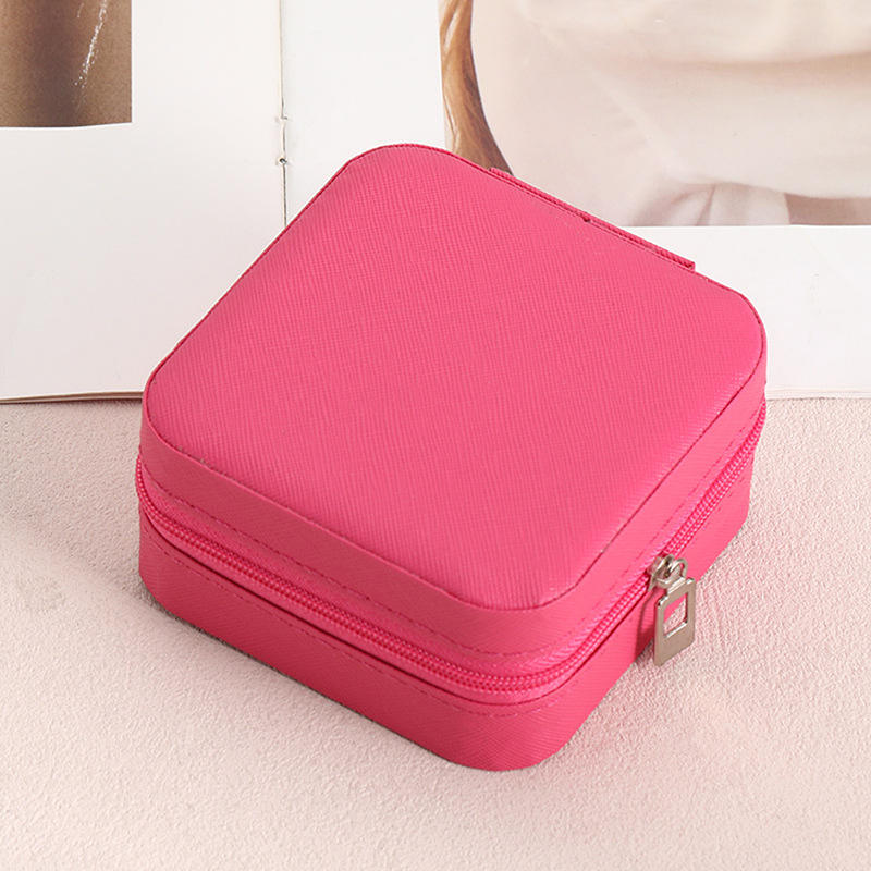 กล่องซิป [กุหลาบแดง]; 10x10x5cm