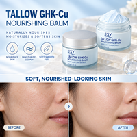 Baume nourrissant pour la peau au suif GHK-Cu, marque privée, pour les zones sèches et rugueuses, soin hydratant riche et confort doux et lisse, 50 g