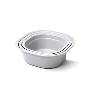 Recipiente Cuadrado de Plástico Grueso Multiusos para el Hogar, Lavado de Verduras, Lavandería, Baño de Pies para Bebés, Recipiente Pequeño - Product Image 5