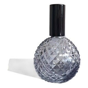 Botellas de Perfume de Lujo de Alta Capacidad de 100 ml, Botella de Vidrio Transparente con Pulverizador Recargable, Botella de Vidrio <span class=keywords><strong>Gris</strong></span>, Regalo Rosa para las Fiestas - Product Image 3