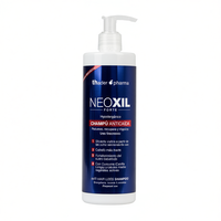 Shampoo anti-chute de cheveux Thader Pharma Neoxil Forte 250 ml Hypoallergénique Utilisation fréquente Fabriqué en Espagne