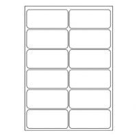 Prix d'usine sans bois A4 feuille de papier SKU LABEL 30up pour imprimante Laser/jet d'encre pour autocollants industriels code à barres taille personnalisée