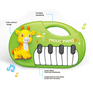 Frolic Piano Mini <b>Electronic</b> <b>Keyboard</b> 12 Scales Musical Instrument For Children Early Education Toy - Product Image 3