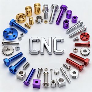 HASUN Custom lavorazione CNC industriale in acciaio inox e alluminio profilo parti anodizzate con filo EDM lucidatura - Product Image 1