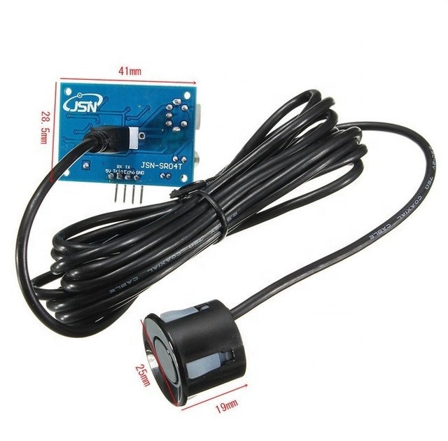 JSN-SR04T V3.0 Waterproof Ultrasonic Distance Sensor Ranging module Reversing Radar Circuit Board with Cable