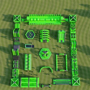 Customized Kids Adults Castle Amusement Playground Outdoor Inflatable Theme Park CE Certified 50-150 Capacity Inflatable Theme P - Product Image 4