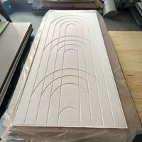 Panneaux acoustiques modernes en polyester à rainures en V pour une absorption acoustique et une réduction du bruit supérieures