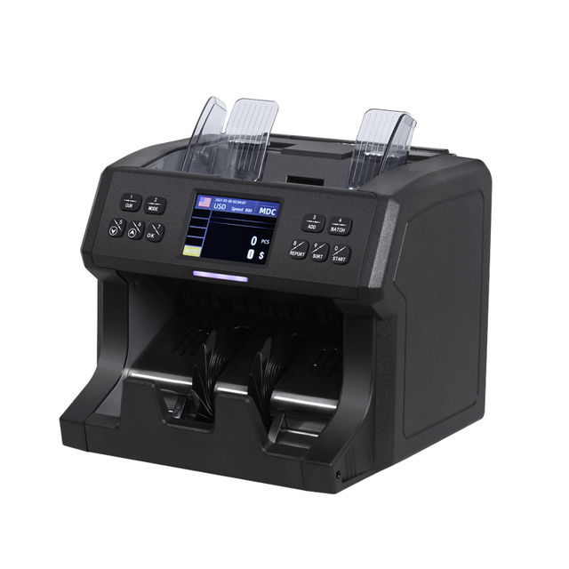 Portable Money Validator Machines LCD Display Banknote Cash Mixed Currency Counting Machine
