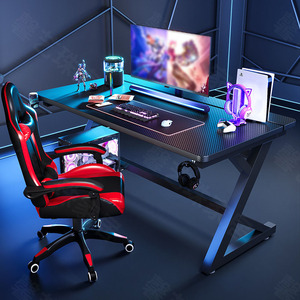 Table de bureau debout à pieds en acier et design simple, bureau de jeu sur ordinateur pour un usage domestique, vente chaude - Product Image 4