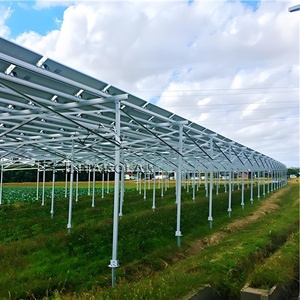 Mặt đất phong cách năng lượng mặt trời bảng điều khiển gắn đứng thép mạ kẽm nhôm bảng điều khiển năng lượng mặt trời agrivoltaic năng lượng mặt trời gắn hệ thống - Product Image 4