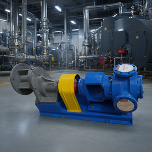 Pompe de circulation d'huile chaude refroidie par air RY en fonte pour système de chaudière - Product Image 2