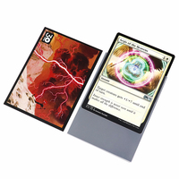 Pochettes pour cartes intérieures super plates en argent laminé personnalisées, imprimées en graphisme HD CMYK