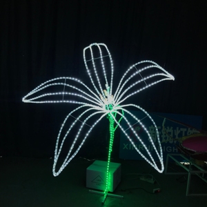 Outdoor <b>LED</b> Flower Garden <b>Light</b> Waterproof Motif Decoration Swan Fountain Palm <b>Tree</b> Landscape Yard Lamp - Product Image 6