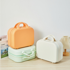 14 Inch Fashionable PP Mini <strong>Travel</strong> Suitcase Large Capacity Hanging Luggage 2026 Zipper Candy Cosmetic <strong>Makeup</strong> <strong>Case</strong> - Product Image 2