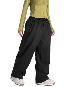 Snowboard Pants Women's Men Loose Size XS 100% Polyester Waterproof Warm Windproof Breathable Outdoor Professional - Product Image 1