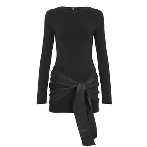 Faldas y Vestidos de PU para Mujer, Oferta de Otoño 2025 - Product Image 3