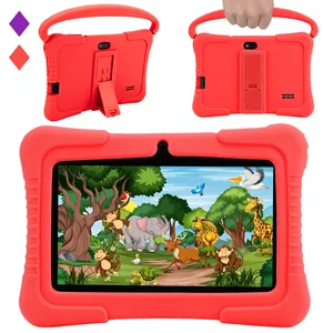 Neues Produkt Red Tablet 7 Zoll Educational Kids Tablets Android 10.0 Iwawa Pre-Install-APP zum Lernen von Tablet-PCs