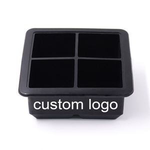 Jabón de Silicona con Logotipo Personalizado en Forma Cuadrada, Jabón Hecho a Mano en 3D, Bandeja para Cubitos de Hielo de Grado Alimenticio Libre de BPA - Product Image 2