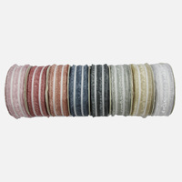 Cinta de Organza de 2.5cm al por Mayor para Manualidades, Lazos para el Cabello, Cajas de Regalo y Envoltura
