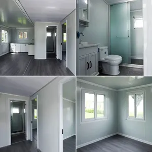 Phong cách hiện đại mở rộng mô-đun hai cánh Kết Cấu Thép đúc sẵn nhà ở thiết kế hiện đại cho dân cư/Sử dụng thương mại - Product Image 4