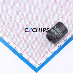 Condensador Electrolítico de Aluminio de 47uF 400V 16x20KM con Orificio Pasante, D16xL20mm 47uF 20% 400V 256mA-120Hz - Product Image 1