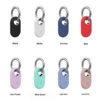 Custodia Morbida in Silicone a Copertura Totale con Portachiavi, Adatta per Chiavi, Borse, Bagagli, Compatibile con Samsung Galaxy Smart Tag