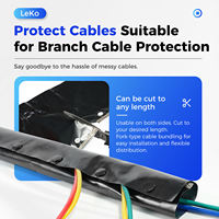 Funda de Cable Flexible Trenzada de PVC Serie LPC para Protección EMI RFI |   Protector de Señal Anti-Interferencia con Cable de Tierra