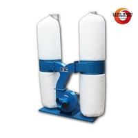 Aspirateur industriel Leadwood à forte aspiration pour atelier de menuiserie, moteur 220V/380V 2.2kW, filtration écologique, garantie 1 an