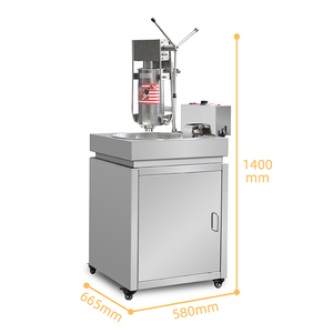Máquina expendedora de churros españoles de 15 litros <span class=keywords><strong>para</strong></span> uso doméstico, máquina <span class=keywords><strong>para</strong></span> hacer churros, máquina de churros <span class=keywords><strong>para</strong></span> el hogar - Product Image 4
