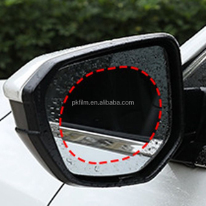 Film de protection anti-buée pour rétroviseur en verre, matériau PET, revêtement nano, imperméable, autocollant de sécurité pour la conduite - Product Image 1