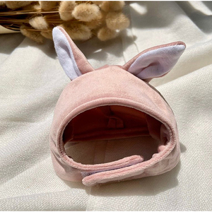 Chapeau mignon pour chat, vêtements pour lapin, rose, personnalisé, en polyester, hiver, chapeau pour lapin - Product Image 2