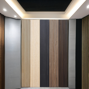 Panel <span class=keywords><strong>de</strong></span> Pared Acústico <span class=keywords><strong>de</strong></span> Madera <span class=keywords><strong>de</strong></span> Roble Natural Moderno con Acabado <span class=keywords><strong>de</strong></span> MDF y Chapa para Estudios, Hoteles, Diseño Gráfico e Insonorización - Product Image 2
