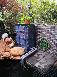 Lvju Multi-in-1 filter voor <span class=keywords><strong>aquarium</strong></span>, filterbox voor aquariumvissen, aquariumzuurstof, onderwater waterzuiveringsbox - Product Image 3