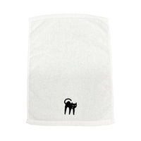 Serviettes de Noël en coton Xinshang pour enfants, serviettes cadeaux en forme de motifs de fêtes avec broderie de logo personnalisée, stock disponible, vente en gros
